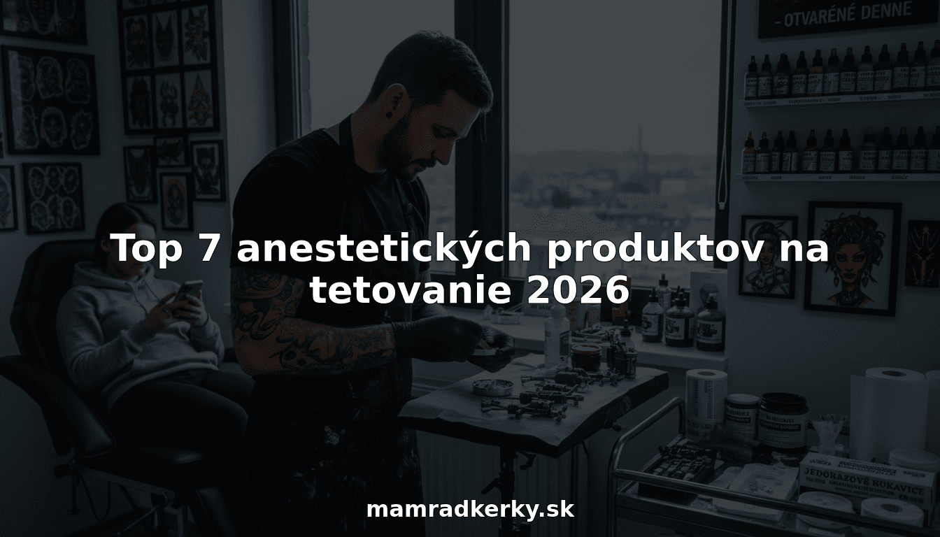 Top 7 anestetických produktov na tetovanie 2026