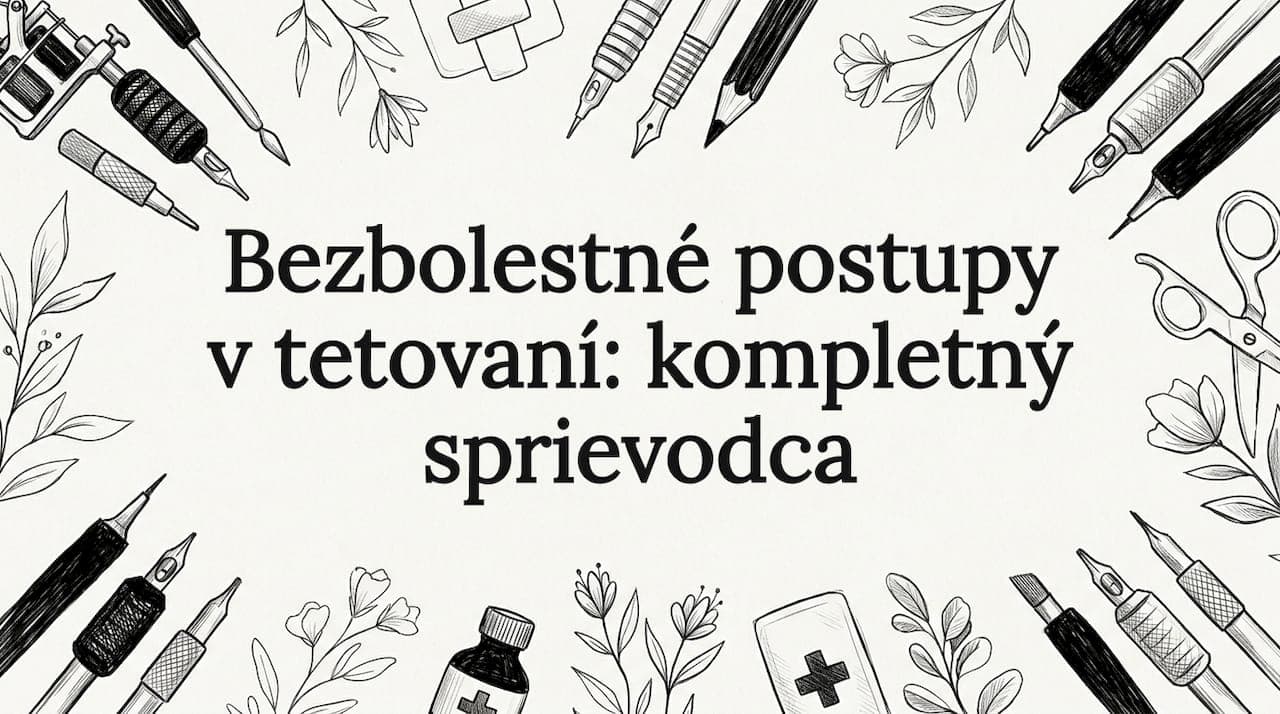 Bezbolestné postupy v tetovaní: kompletný sprievodca