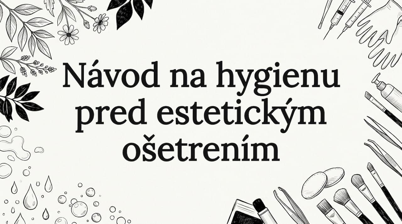 Návod na hygienu pred estetickým ošetrením