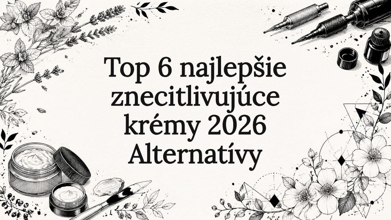 Top 6 najlepšie znecitlivujúce krémy 2026 Alternatívy