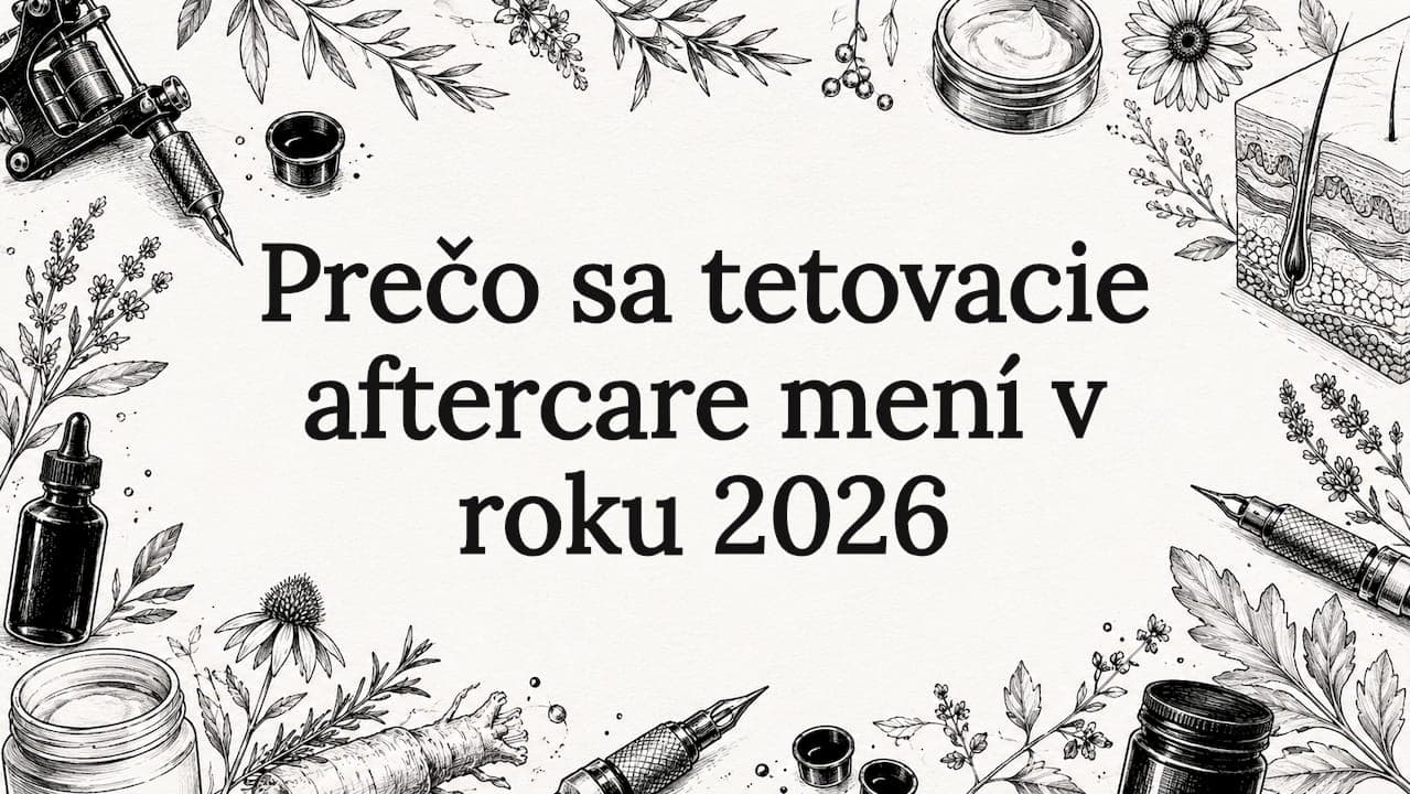 Prečo sa tetovacie aftercare mení v roku 2026