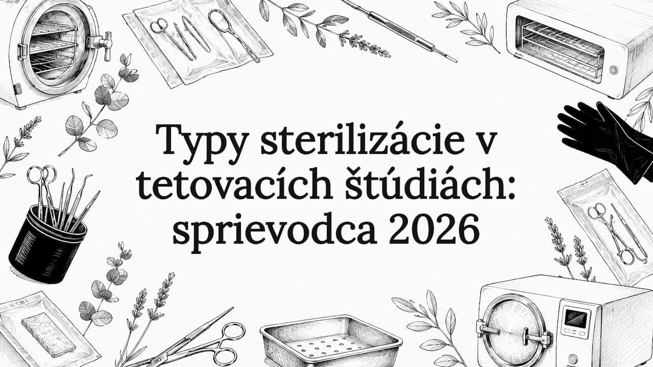Typy sterilizácie v tetovacích štúdiách: sprievodca 2026