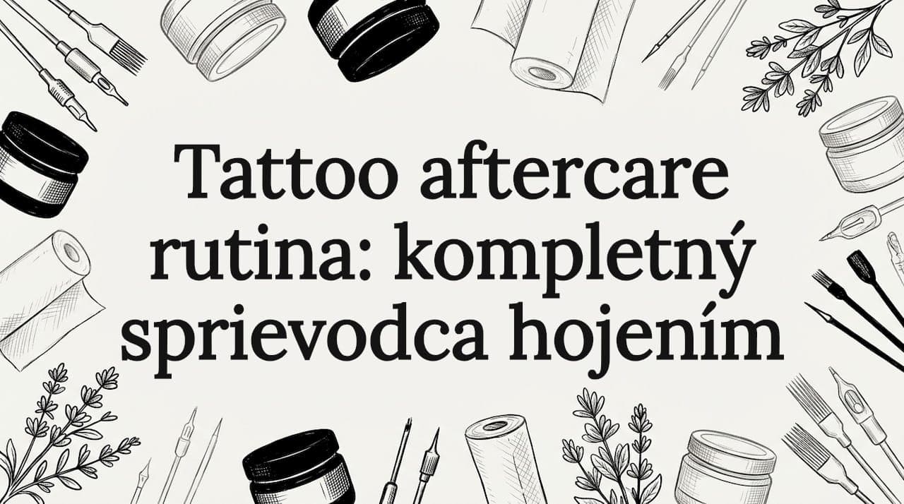 Tattoo aftercare rutina: kompletný sprievodca hojením