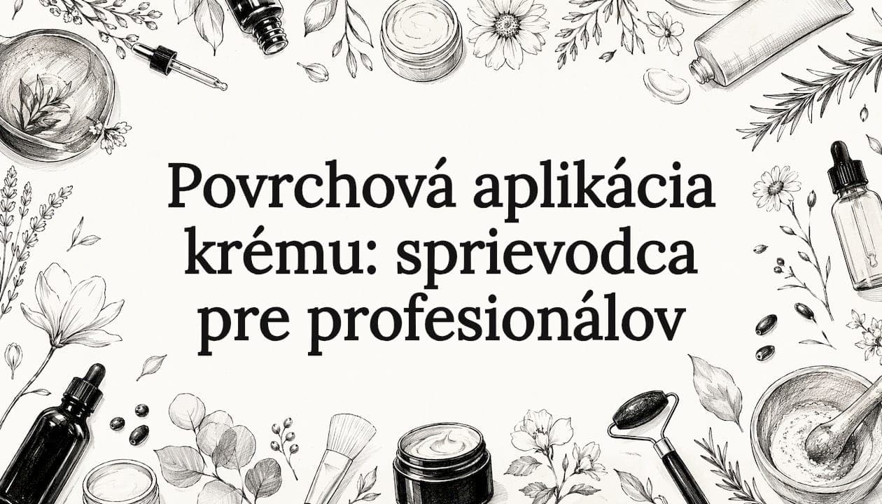 Povrchová aplikácia krému: sprievodca pre profesionálov