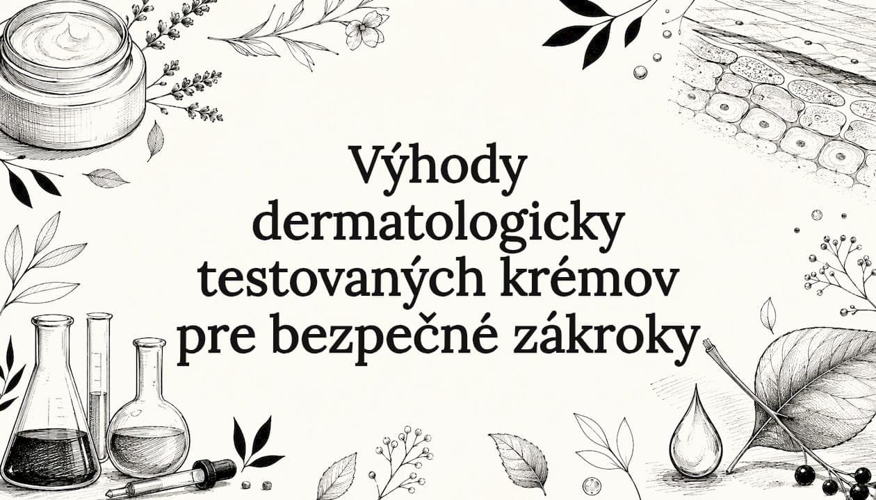 Výhody dermatologicky testovaných krémov pre bezpečné zákroky