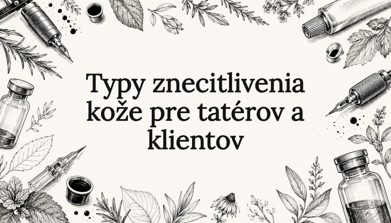 Typy znecitlivenia kože pre tatérov a klientov