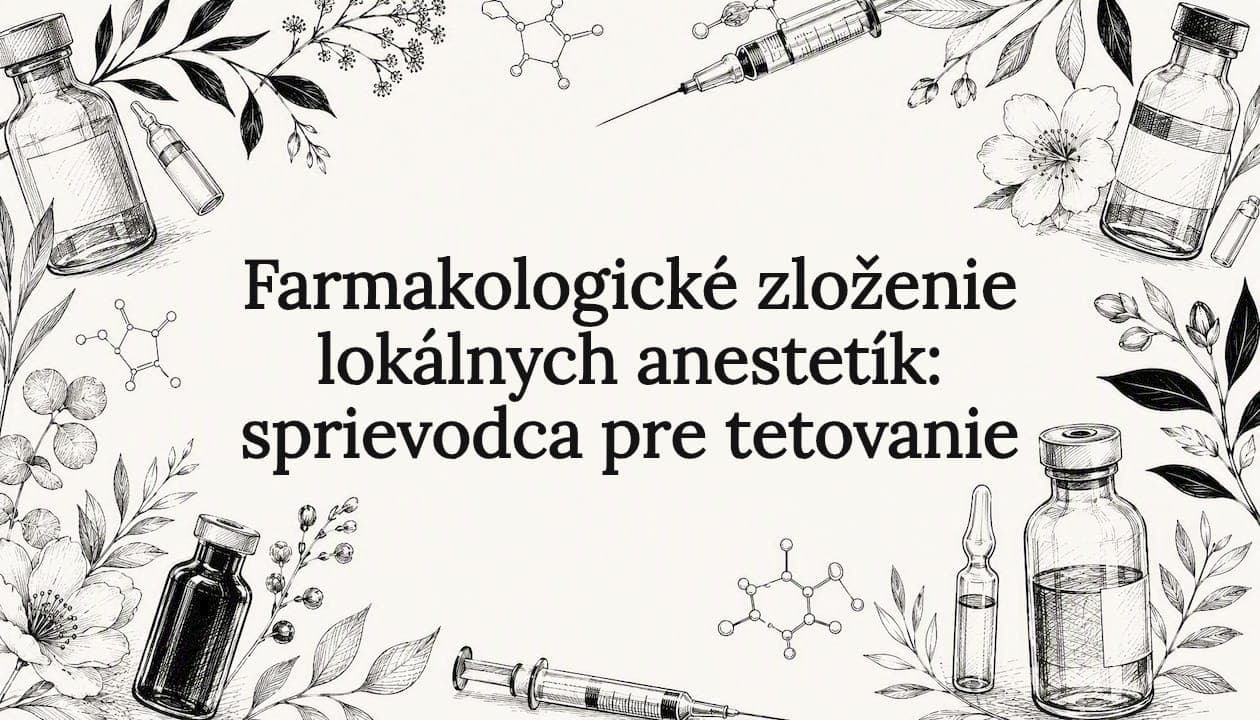 Farmakologické zloženie lokálnych anestetík: sprievodca pre tetovanie