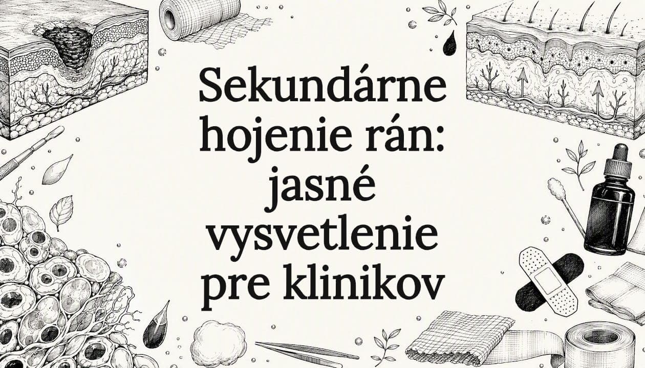 Sekundárne hojenie rán: jasné vysvetlenie pre klinikov